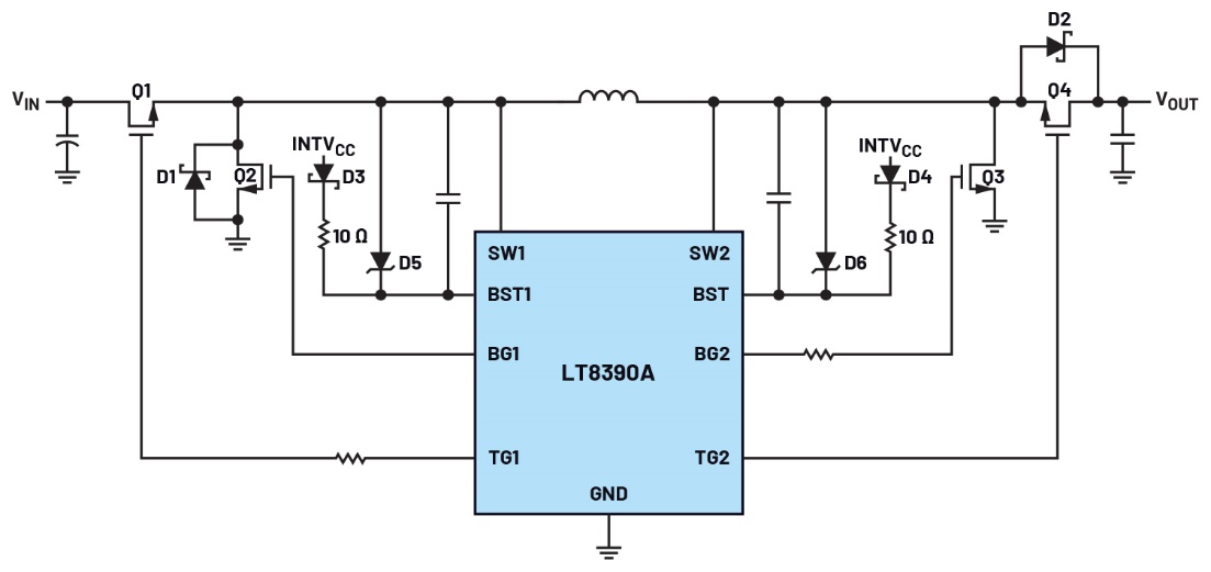A circuit diagram of a computer Description automatically generated